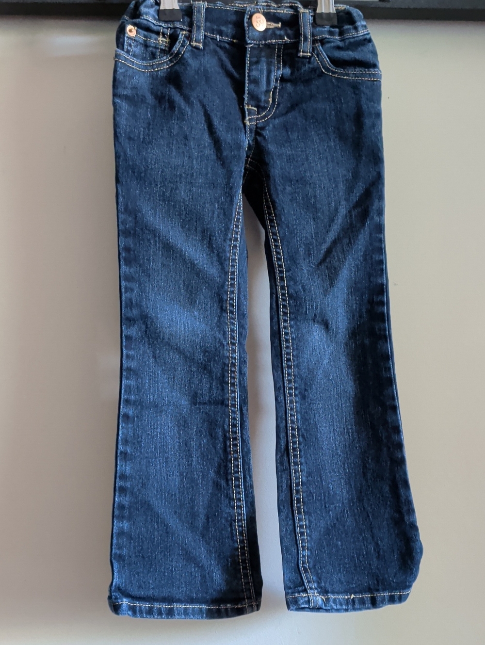 The Children's Place Dark Blue Bootcut Stretch Jeans
